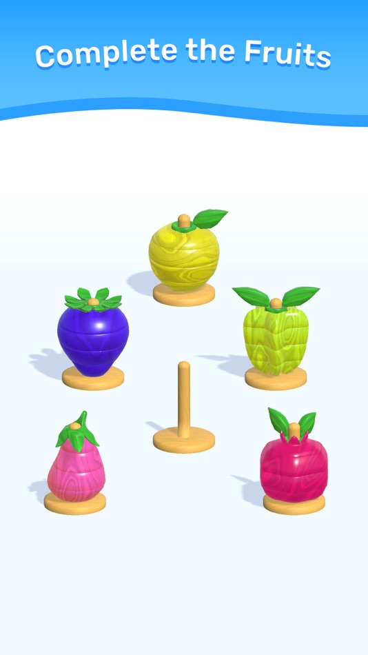 #5. Wood Sort (iOS) 由: Samet Ersan