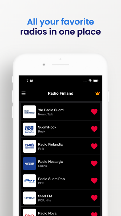 Finland Radio Online Screenshot