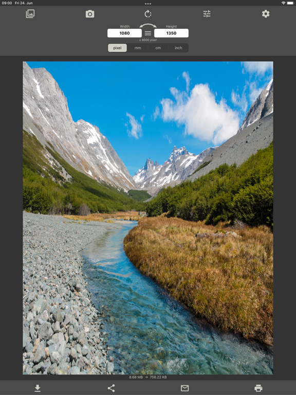 Scale To Fill iPad screenshot 7 - Photo & Video app