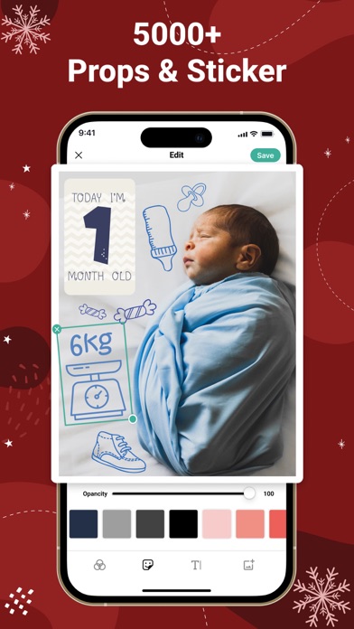 Baby Photo Editor & Sticker Screenshot