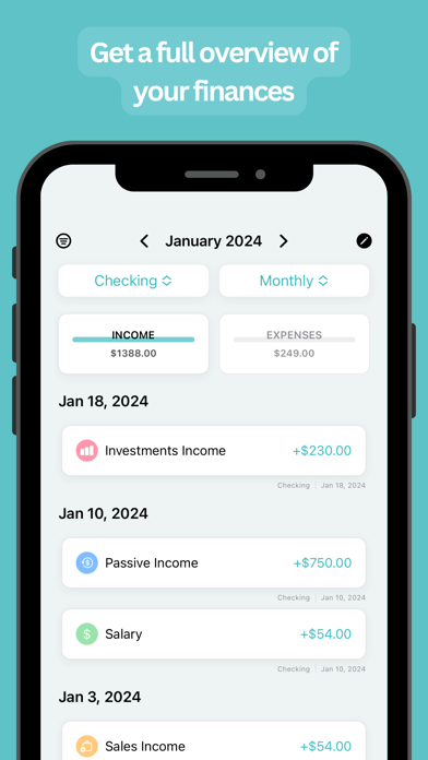 Budget Planner App - Budge screenshot n.3