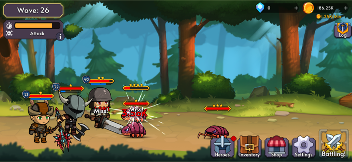 Mobile Heroes Idle RPG Heroes