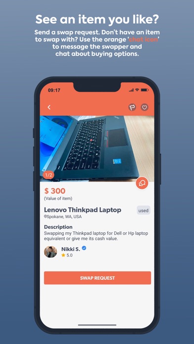 E-zevis Marketplace Screenshot