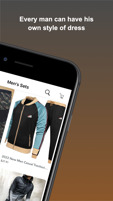 Men Clothes Fashion Shop Screenshot