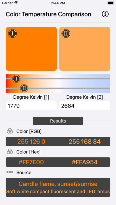 Color Temperature Comparisonのおすすめ画像7