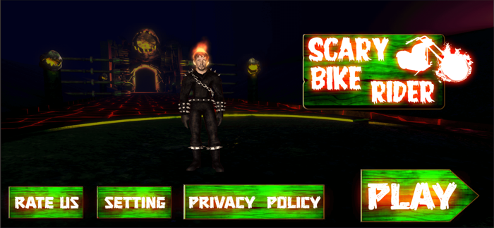 Scary Death Bike Rider
