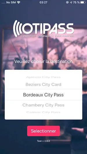 Otipass Contrôle screenshot 1