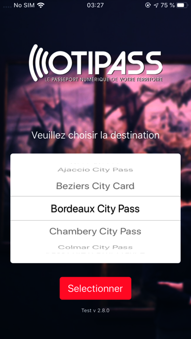 Otipass Contrôle Screenshot