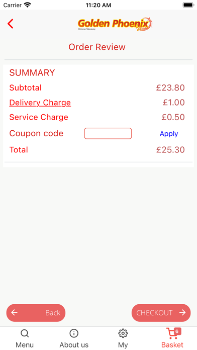 Golden Phoenix Cheshunt Screenshot