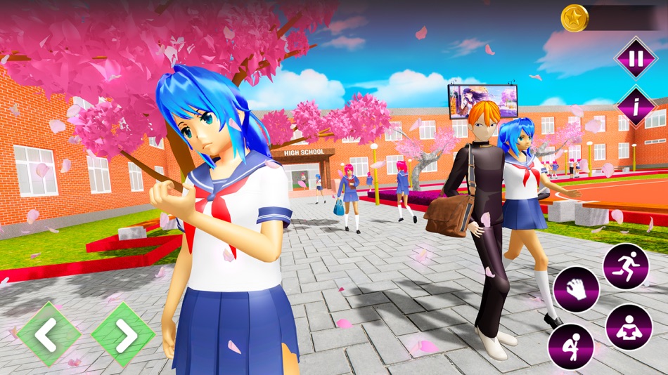 High School Anime Girl Life - 1.1 - (iOS)