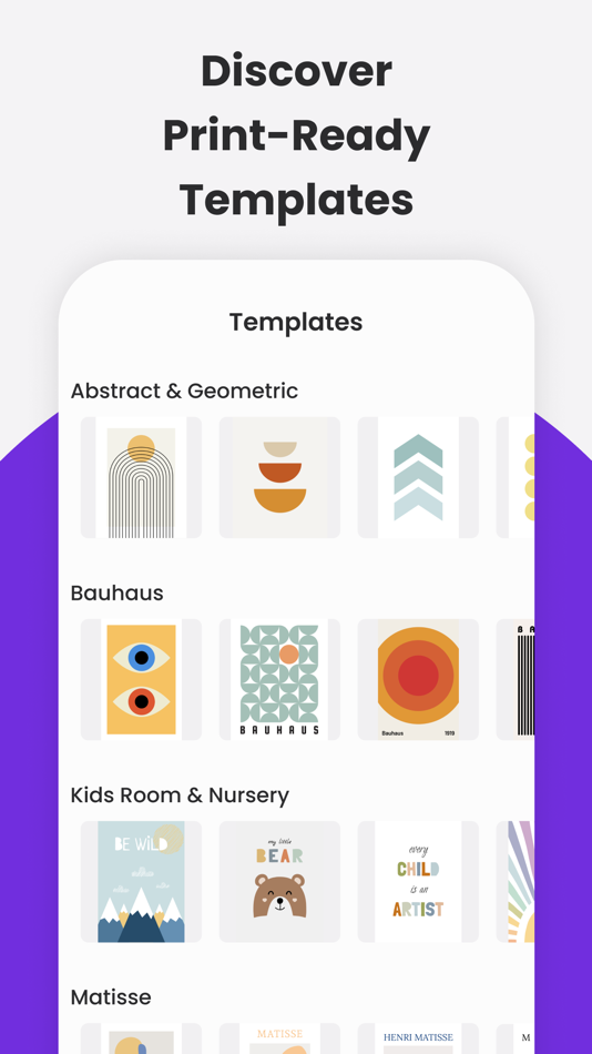 #1. Wall Art: Poster & Print Maker (iOS) 由: NUR NURIYE ERSAHIN