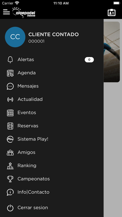 Algepadel Indoor Screenshot