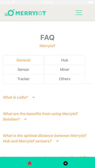 MerryIoT Hotspot Screenshot