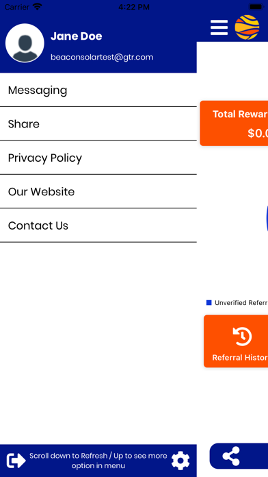 Beacon Solar Screenshot
