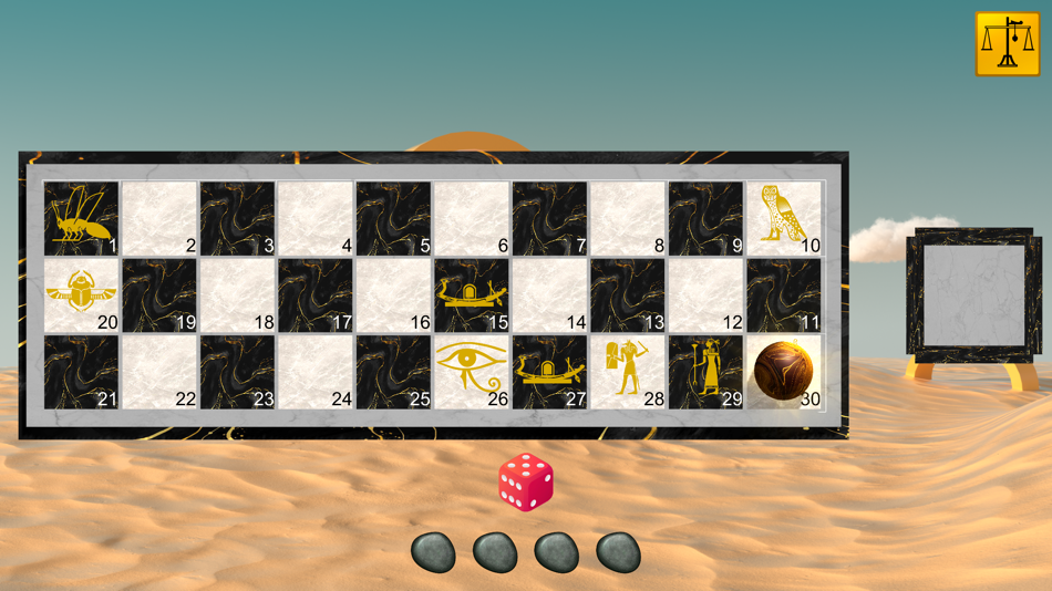 #10. Senet an ancient Egyptian game (iOS) Podle: Carlos Vlchez Domnguez