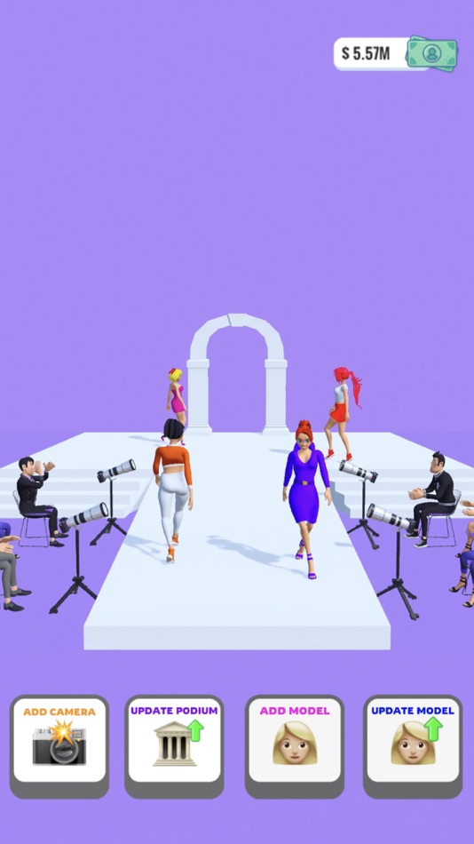 #1. Top Model Clicker (iOS) Bởi: Maksym Kiryanov
