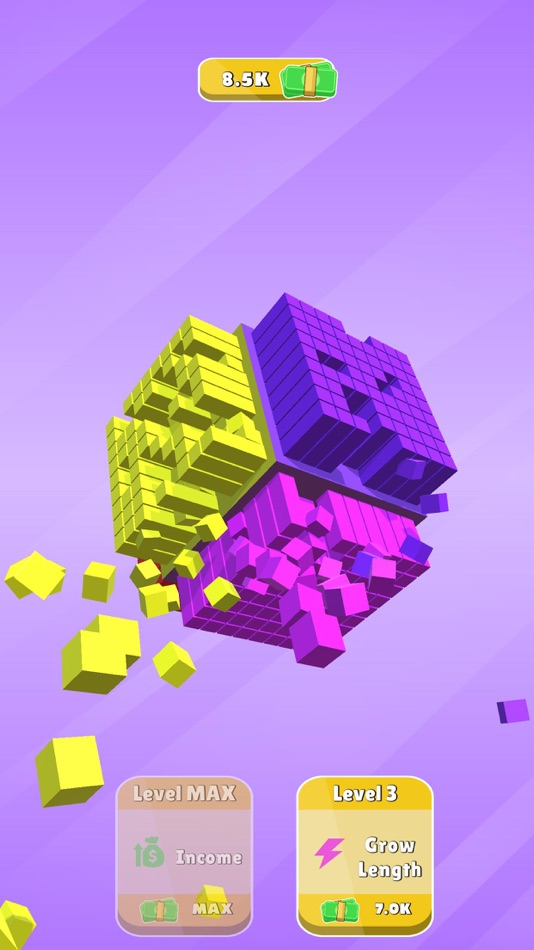 #3. Cube Grinder (iOS) 来自: M8 Games