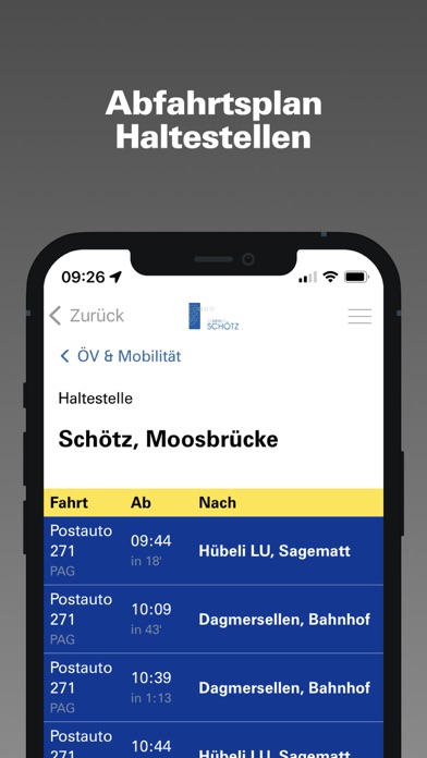 Gemeinde Schötz Screenshot