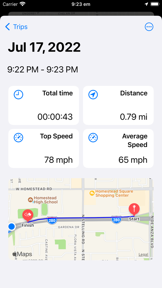 #3. Trip Tracker - Track Trips (iOS) Podle: David Jonsen
