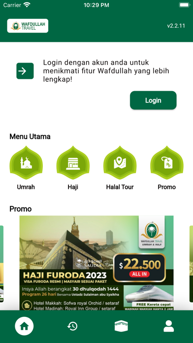 Wafdullah Travel Screenshot
