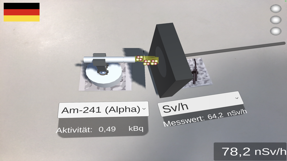 ARRadiation (iOS) 由: Gottfried Wilhelm Leibniz Universität Hannover