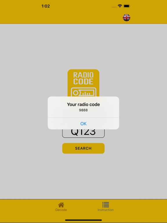 App screenshot
