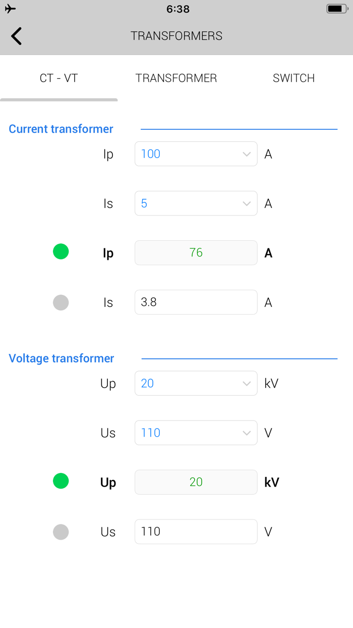 Medium Voltage Calculations