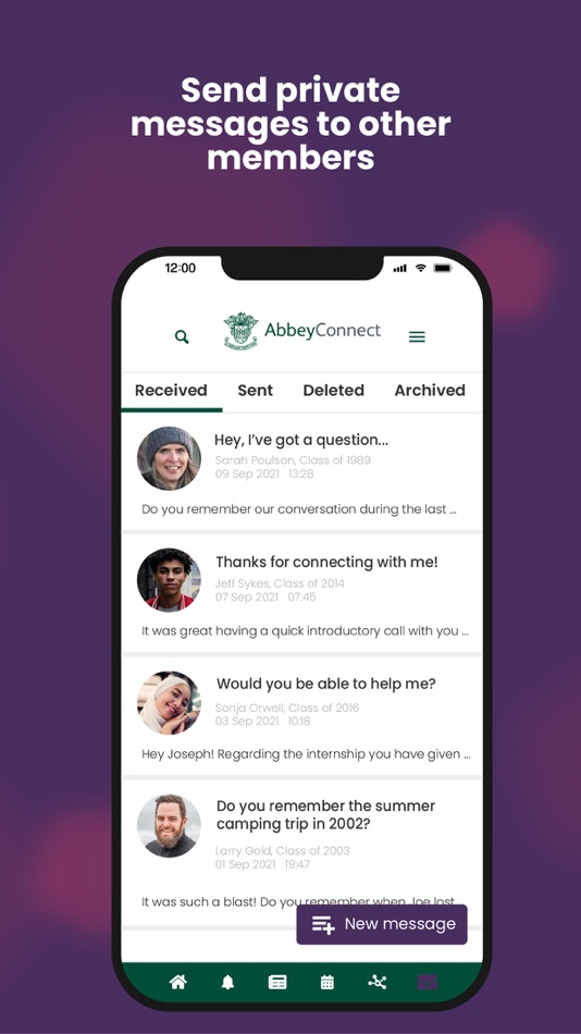 #5. AbbeyConnect (iOS) 由: Toucan Tech