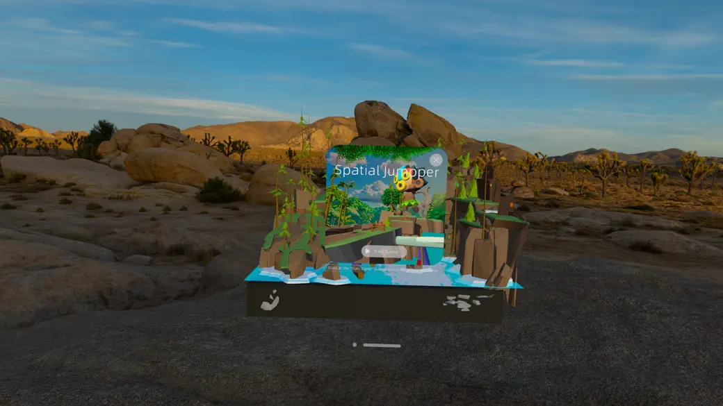 Spatial Jumpper screenshot 1