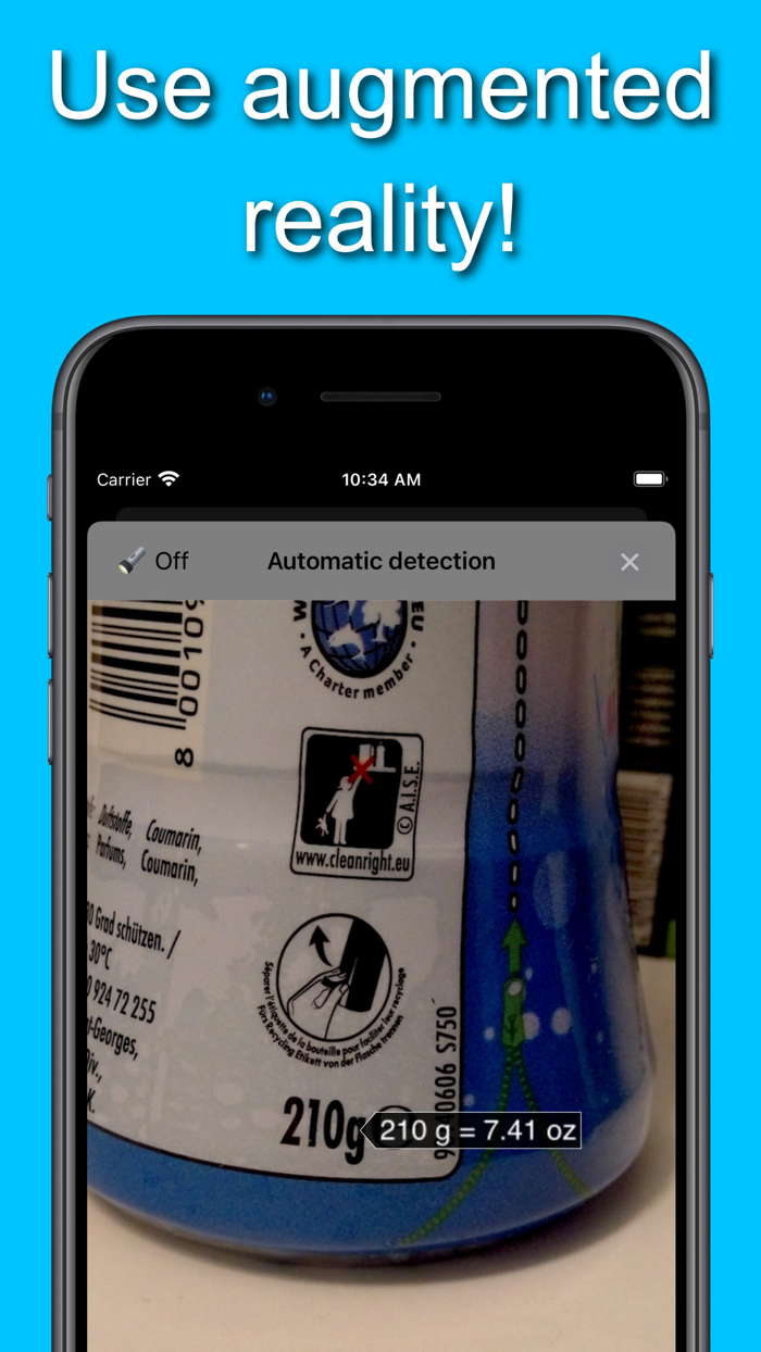 ImpARial – AR unit converter