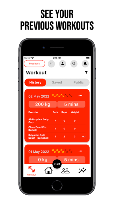 Kalo Fitness: Workout together Screenshot