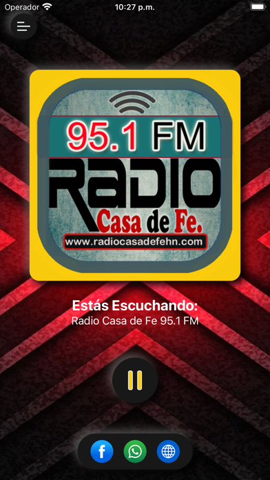 Radio Casa de Fe 95.1 FM Screenshot 2 - AppWisp.com