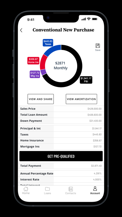 First Financial Bank Mtg Loan Screenshot