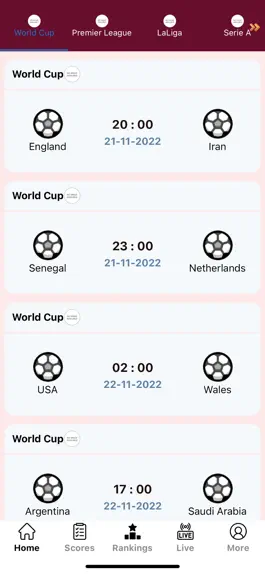 Game screenshot LiveScore Sports apk