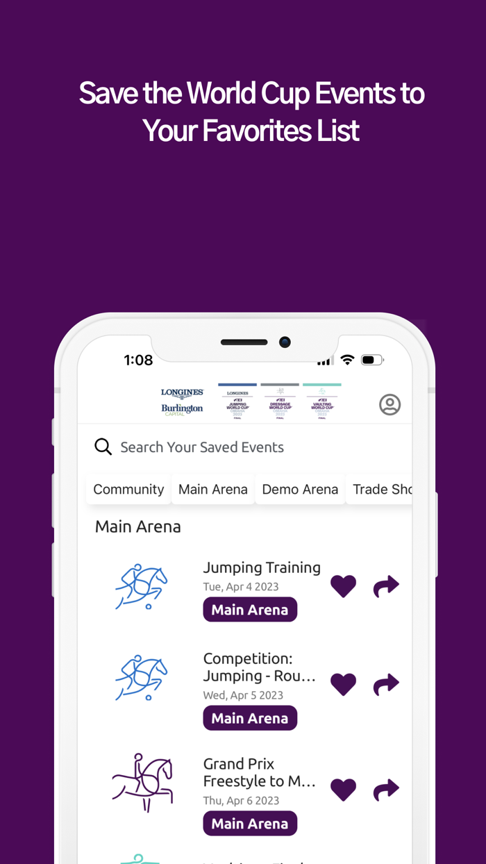 FEI WC Finals 2023 Omaha App