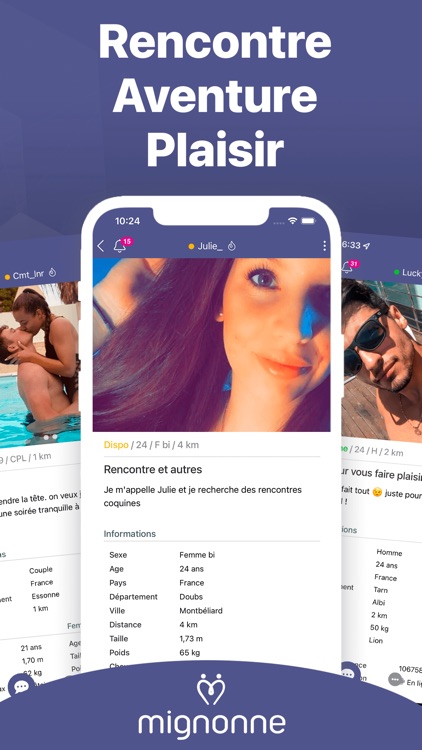 Mignonne - Rencontre rapide