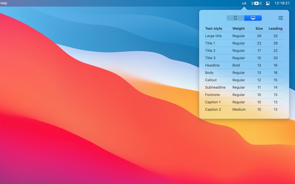 #2. HIG Typography (macOS) 由: UX First