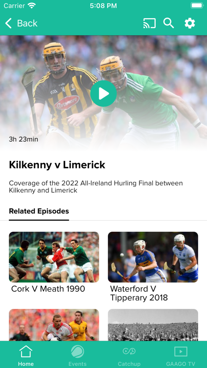 GAAGO Watch Live GAA