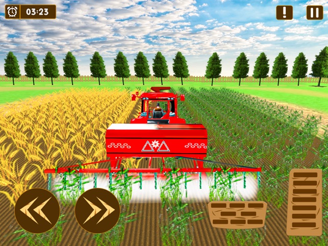Jogo de trator Jogo de fazenda real versão móvel andróide iOS apk