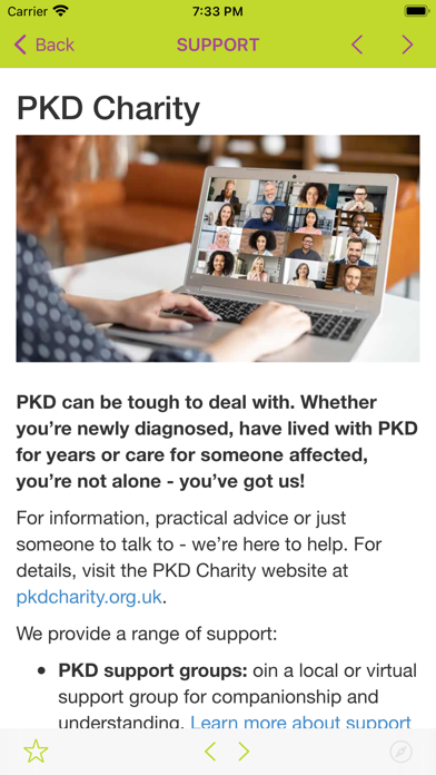 PKD App Screenshot