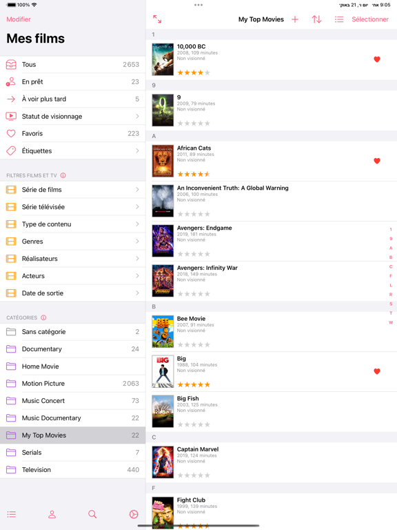 MovieBuddy Pro: Mes films MovieBuddy Pro: Mes films