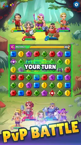Game screenshot Chubby Five: PvP Match 3 RPG mod apk