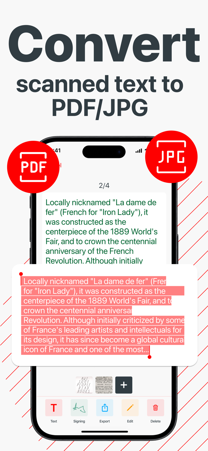 Scanner Document PDF Converter