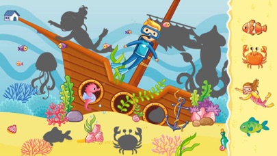 FISH sea animal games for kids Screenshot