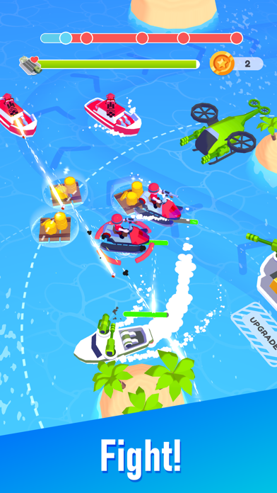 Boat Commander: War of Sea Screenshot