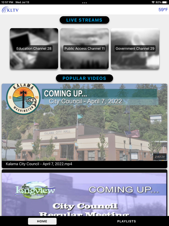 Kelso Longview TV