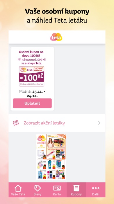 Teta Drogerie CZ Screenshot
