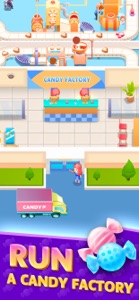 Idle Candy Factory Tycoon screenshot #2 for iPhone