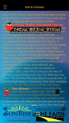 Game screenshot Sacred Heart Radio – Son Rise hack