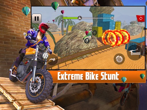 バイクレースモトバイクゲーム3Dのおすすめ画像2